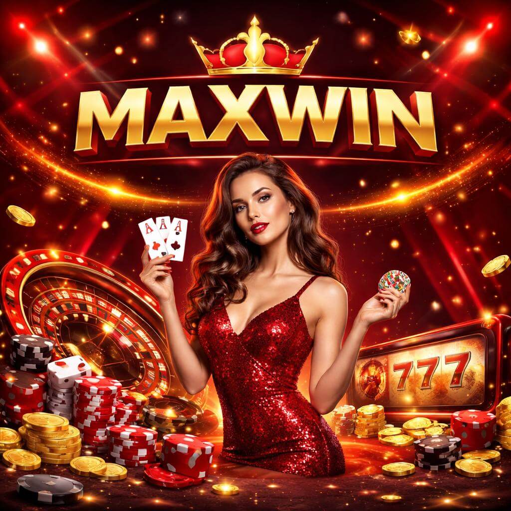 MAXWIN casino homepage featuring immersive reels card games and live gaming rooms for every player